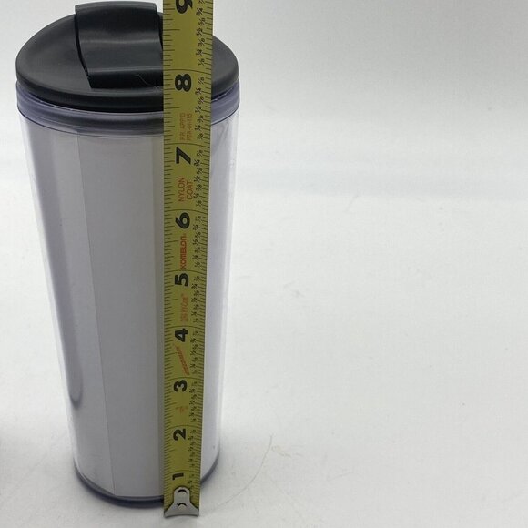 Starbucks Coffee Travel Tumbler Mug 16oz Flip‎ Top Lot of 2 Mermaid Spellout - Picture 11 of 14